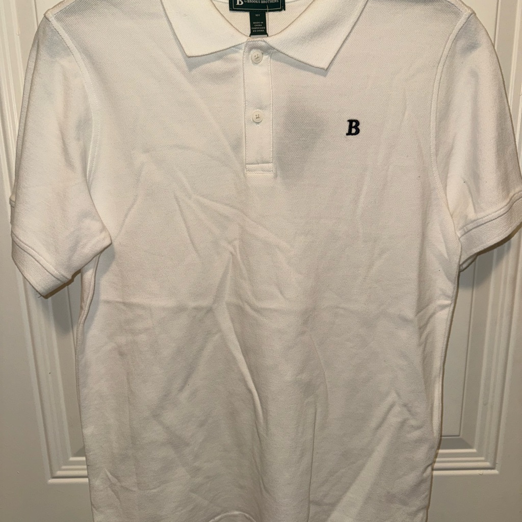 Brand New Brooks Brothers White Kids Polo Shirt Brand New Brooks Brothers White Kids Polo Shirt